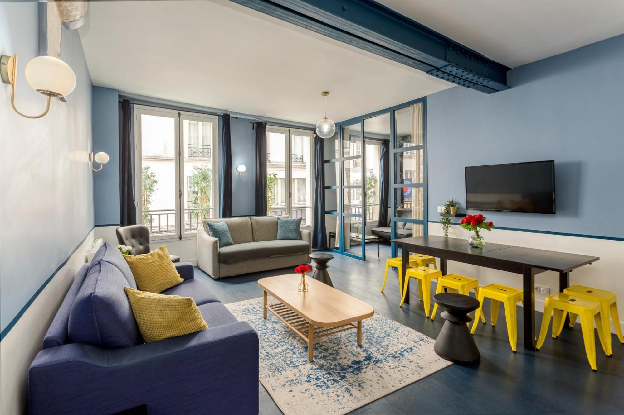 Luxury 3 Bedroom 2 Bathroom Family Loft In Central Paris Eksteriør billede